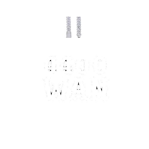 Custom Letters Freibeuter Font Necklace sold by The GUU Shop