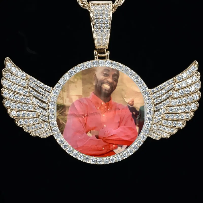 CUSTOM PICTURE PENDANT STYLE-4 sold by The GUU Shop