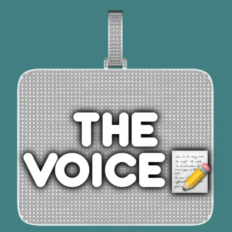 CUSTOM LETTER NECKLACE 3D BIG SQUARE sold by The GUU Shop