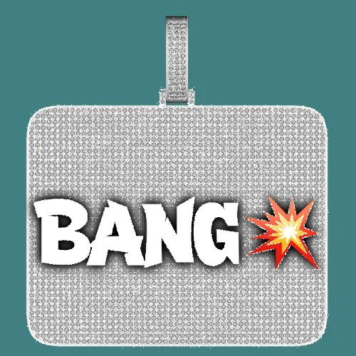 CUSTOM LETTER NECKLACE 3D BIG SQUARE sold by The GUU Shop