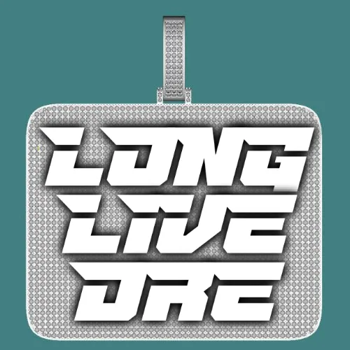 CUSTOM LETTER NECKLACE 3D BIG SQUARE sold by The GUU Shop