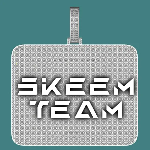 CUSTOM LETTER NECKLACE 3D BIG SQUARE sold by The GUU Shop