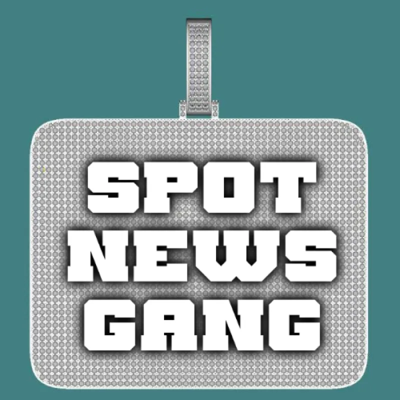 CUSTOM LETTER NECKLACE 3D BIG SQUARE sold by The GUU Shop