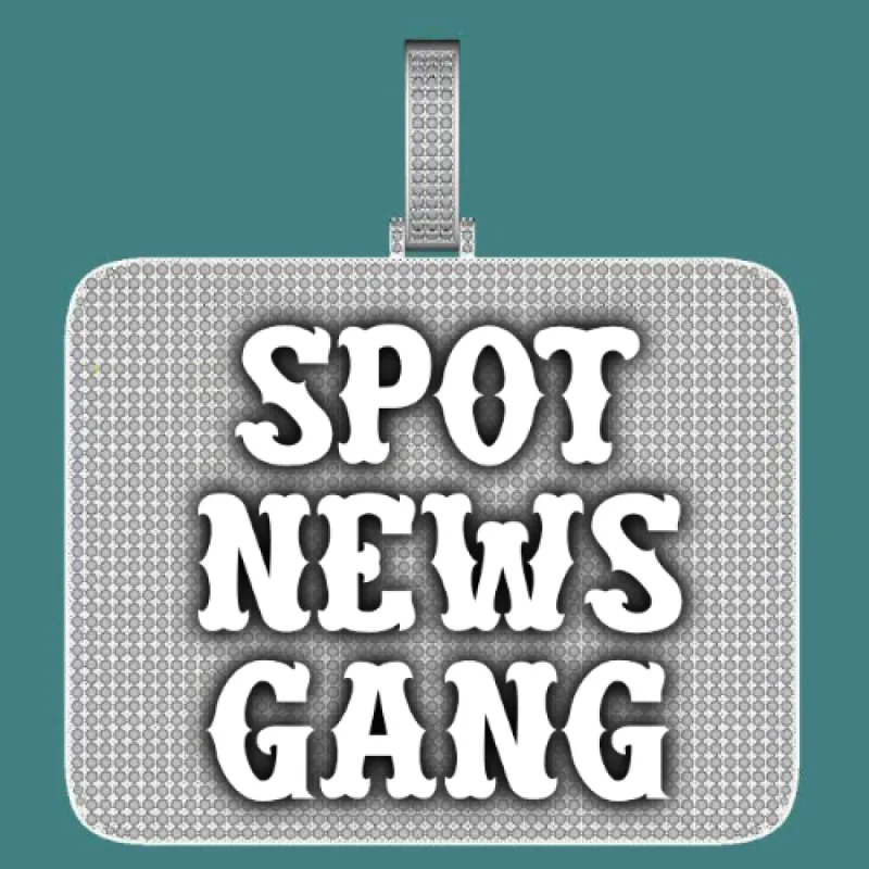 CUSTOM LETTER NECKLACE 3D BIG SQUARE sold by The GUU Shop