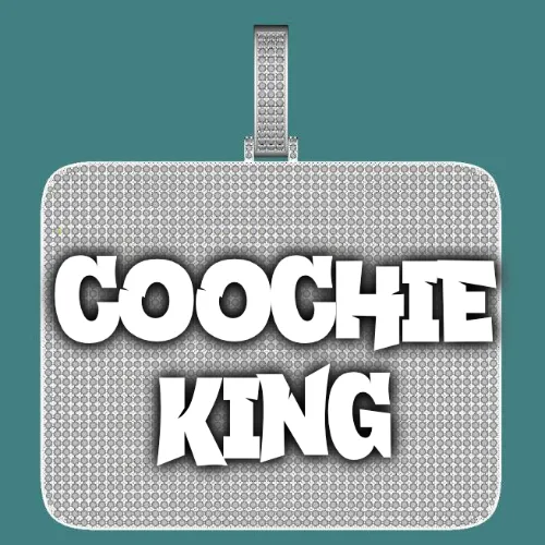 CUSTOM LETTER NECKLACE 3D BIG SQUARE sold by The GUU Shop