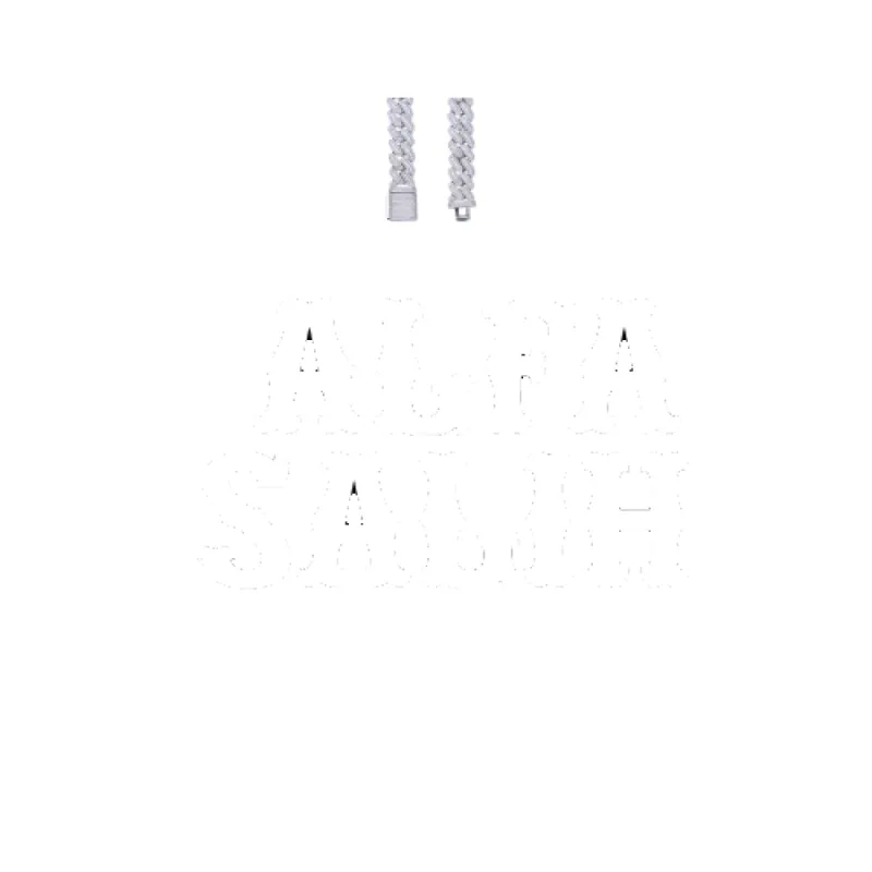 Custom Letters Freibeuter Font Necklace sold by The GUU Shop