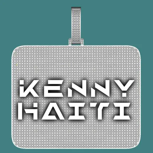 CUSTOM LETTER NECKLACE 3D BIG SQUARE sold by The GUU Shop