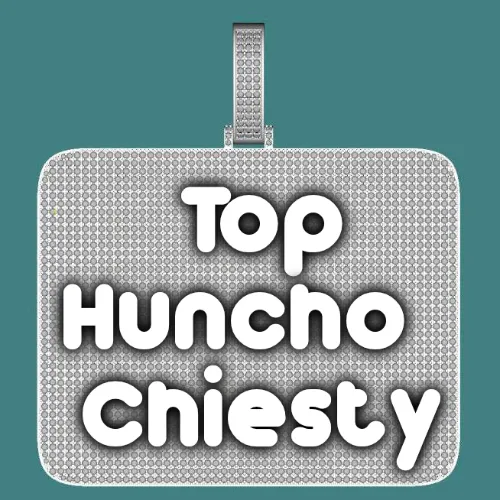 CUSTOM LETTER NECKLACE 3D BIG SQUARE sold by The GUU Shop