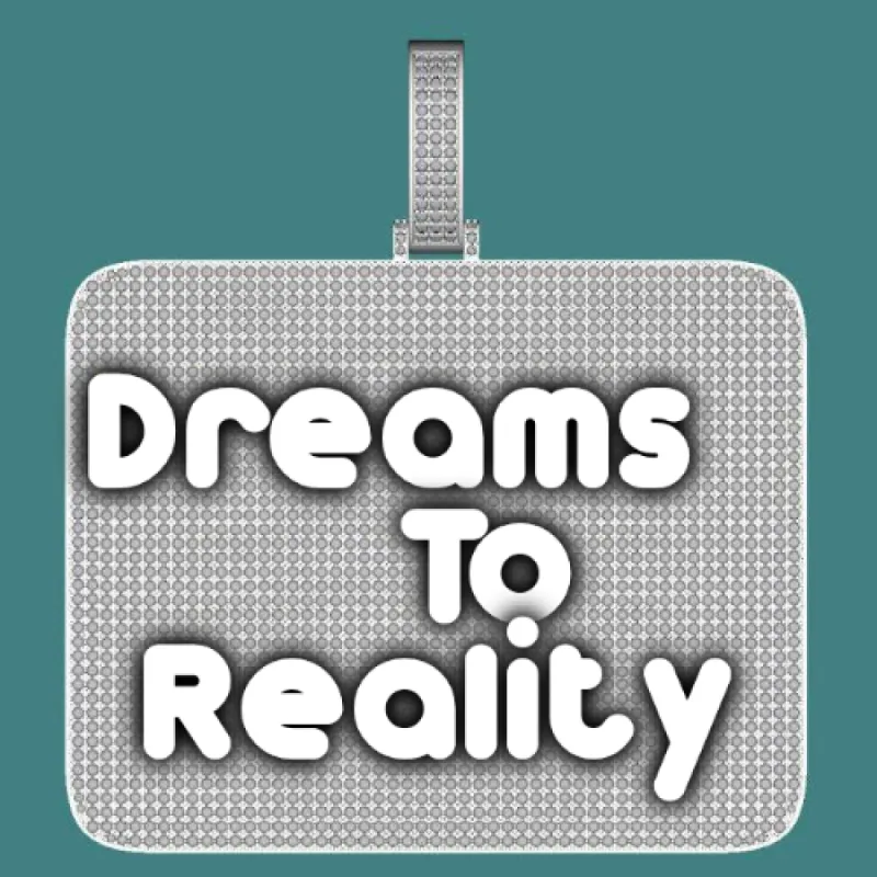 CUSTOM LETTER NECKLACE 3D BIG SQUARE sold by The GUU Shop