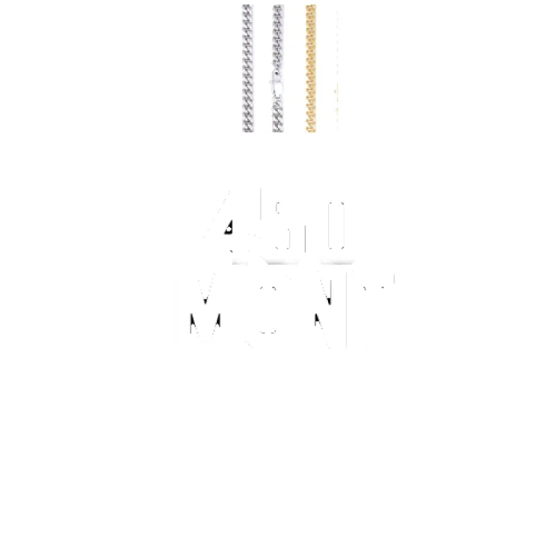 Custom Letters Baguette Two Layer Necklace made by The GUU Shop