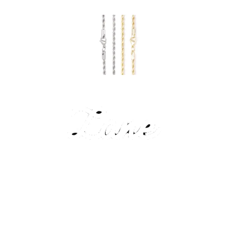 Script Custom Letter Necklace sold by The GUU Shop