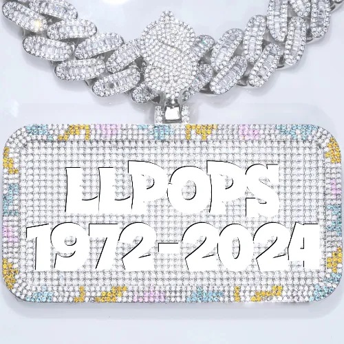 CUSTOM LETTER NECKLACE 3D COLORFUL SQUARE sold by The GUU Shop