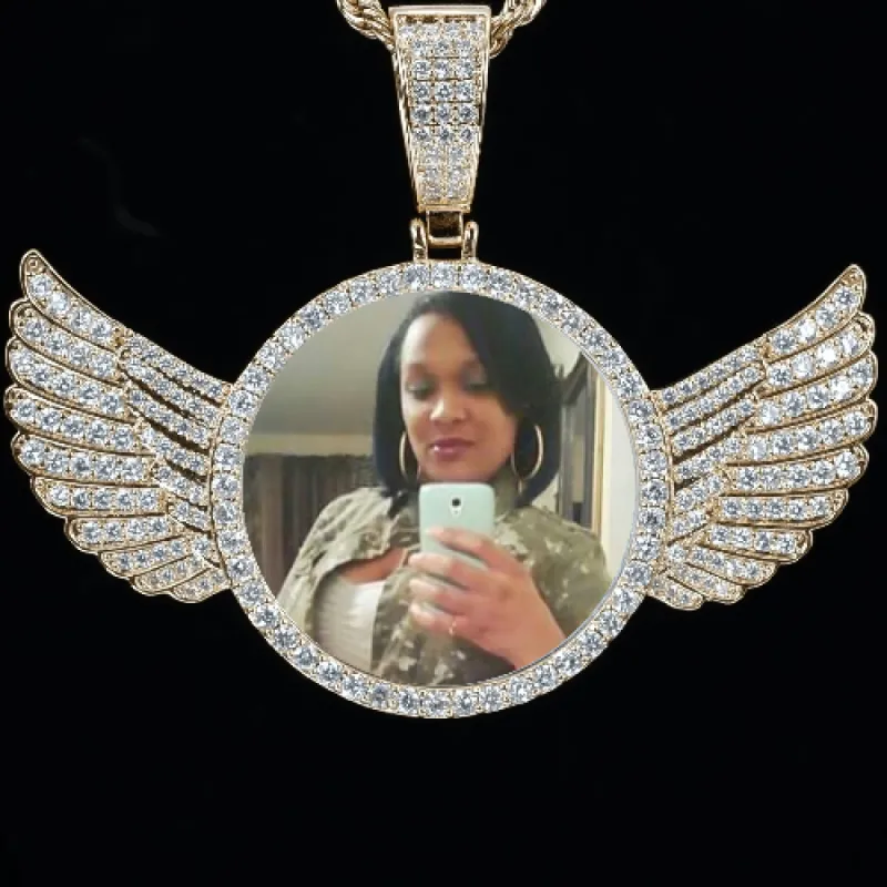 CUSTOM PICTURE PENDANT STYLE-4 sold by The GUU Shop