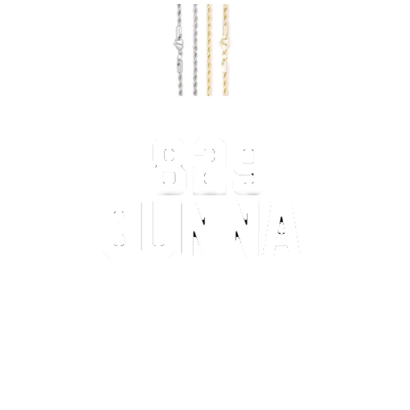 Custom Letters Baguette Two Layer Necklace sold by The GUU Shop