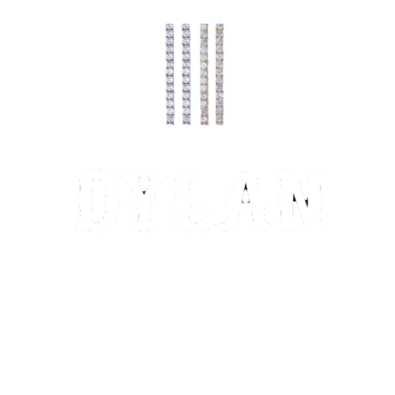 Custom Letters Freibeuter Font Necklace sold by The GUU Shop