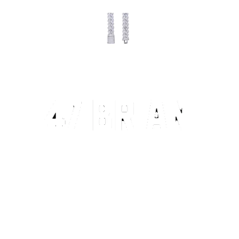 Custom Letters Baguette Two Layer Necklace made by The GUU Shop