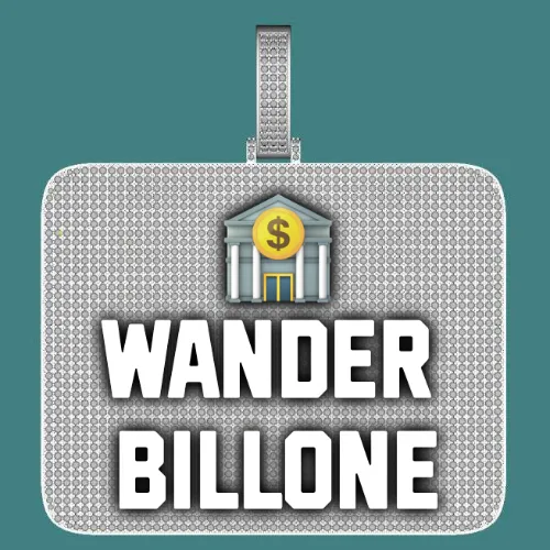 CUSTOM LETTER NECKLACE 3D BIG SQUARE sold by The GUU Shop