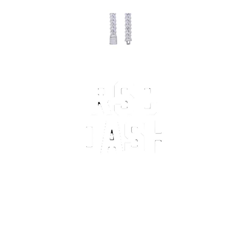 Custom Letters Baguette Two Layer Necklace made by The GUU Shop