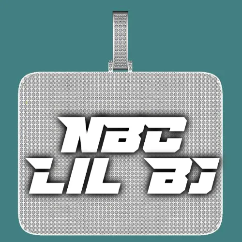 CUSTOM LETTER NECKLACE 3D BIG SQUARE sold by The GUU Shop