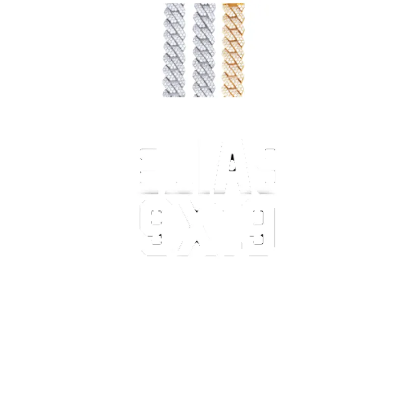 Custom Letters Baguette Two Layer Necklace made by The GUU Shop