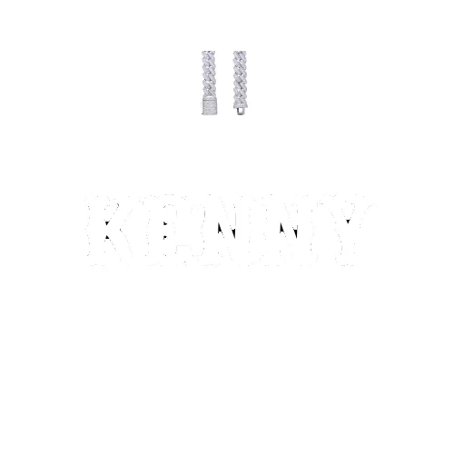 Custom Letters Freibeuter Font Necklace sold by The GUU Shop