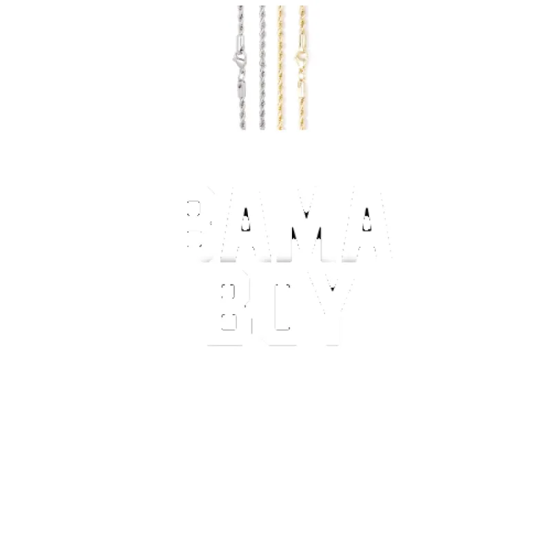 Custom Letters Baguette Two Layer Necklace sold by The GUU Shop