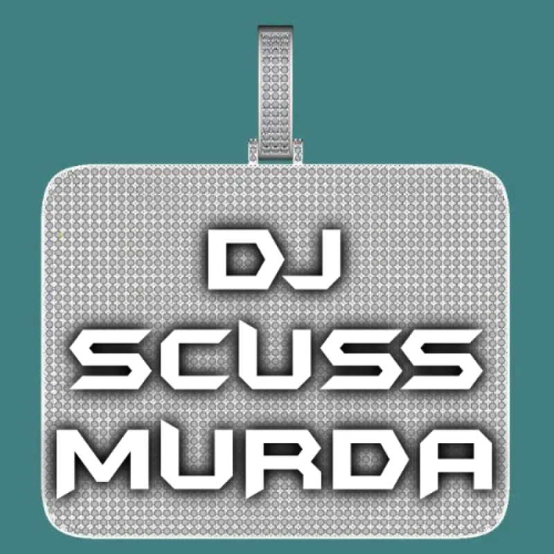 CUSTOM LETTER NECKLACE 3D BIG SQUARE sold by The GUU Shop