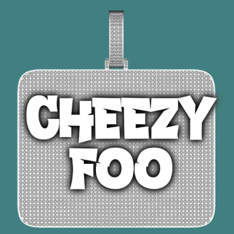 CUSTOM LETTER NECKLACE 3D BIG SQUARE sold by The GUU Shop