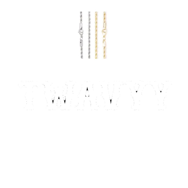 Custom Letters Freibeuter Font Necklace made by The GUU Shop