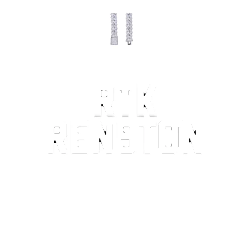 Custom Letters Baguette Two Layer Necklace sold by The GUU Shop