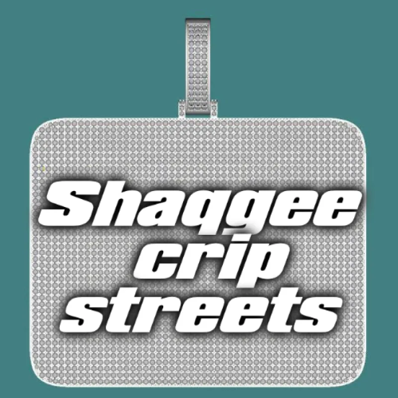 CUSTOM LETTER NECKLACE 3D BIG SQUARE sold by The GUU Shop