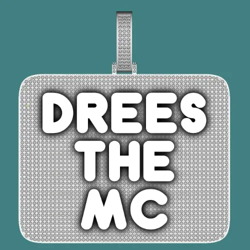 CUSTOM LETTER NECKLACE 3D BIG SQUARE sold by The GUU Shop