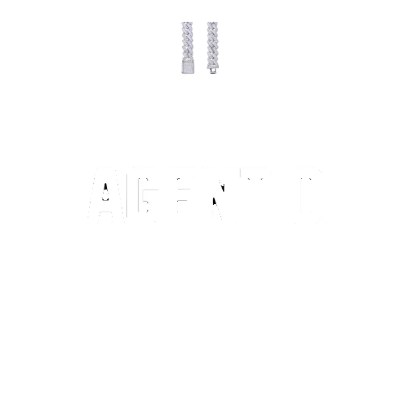 Custom Letters Baguette Two Layer Necklace sold by The GUU Shop