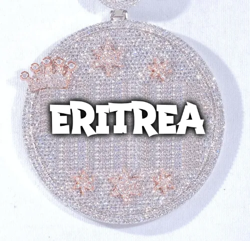 CUSTOM LETTER NECKLACE 3D BIG CROWN DISC sold by The GUU Shop