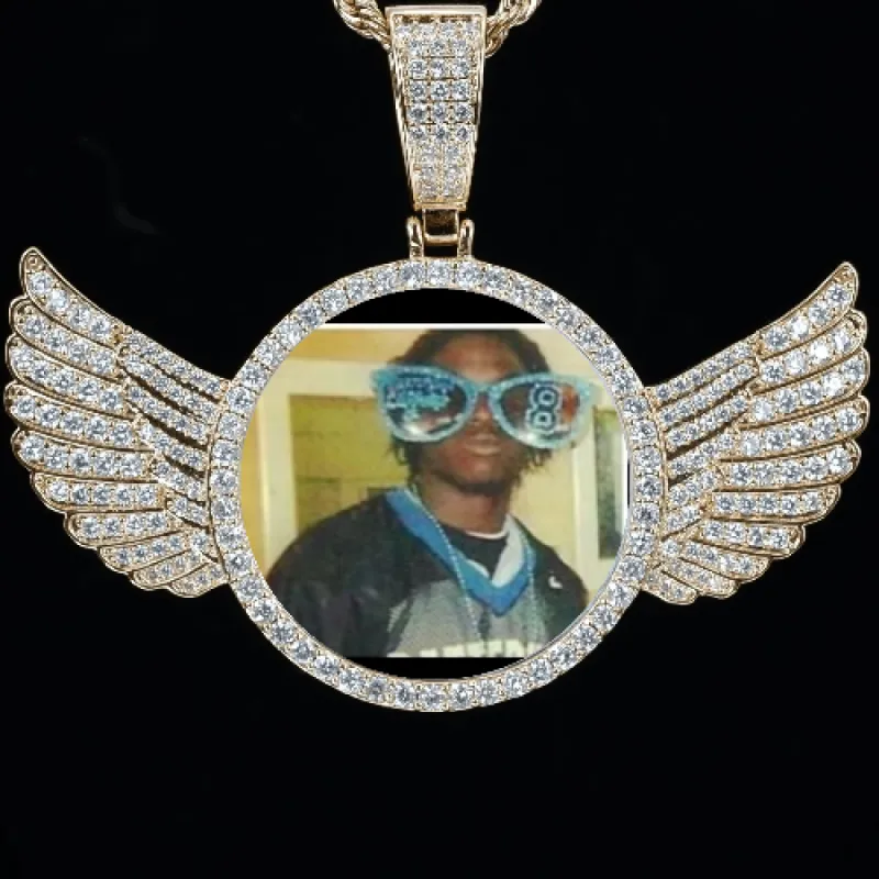 CUSTOM PICTURE PENDANT STYLE-4 sold by The GUU Shop