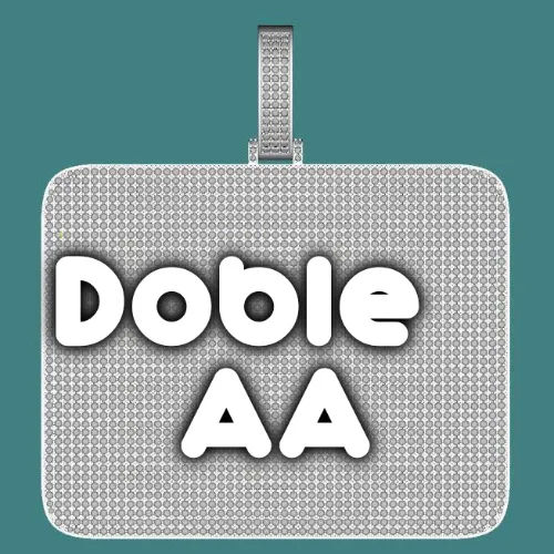 CUSTOM LETTER NECKLACE 3D BIG SQUARE sold by The GUU Shop