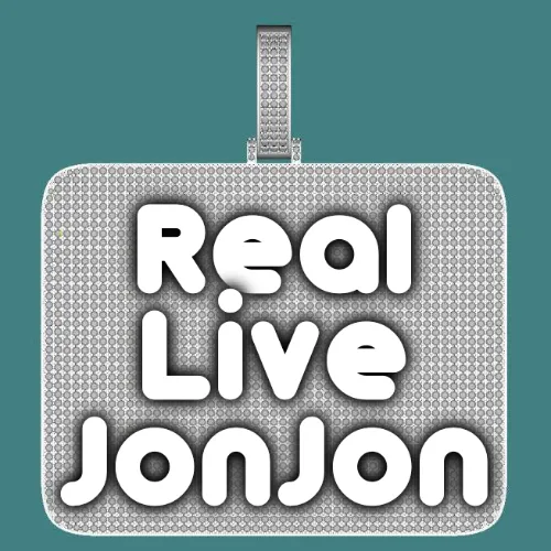 CUSTOM LETTER NECKLACE 3D BIG SQUARE sold by The GUU Shop