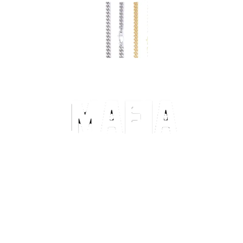 Custom Letters Baguette Two Layer Necklace sold by The GUU Shop