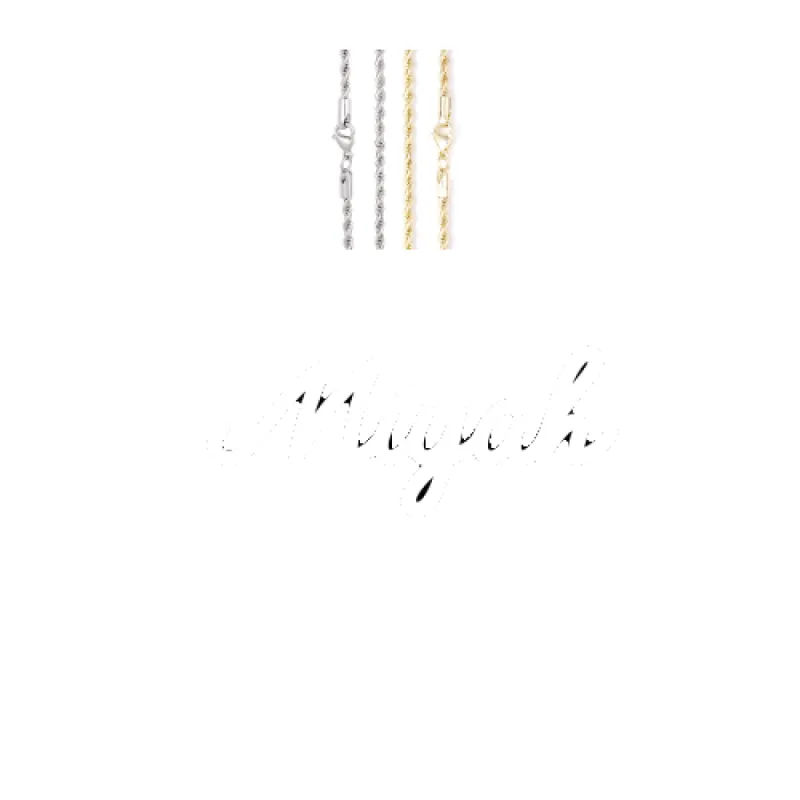 Script Custom Letter Necklace sold by The GUU Shop