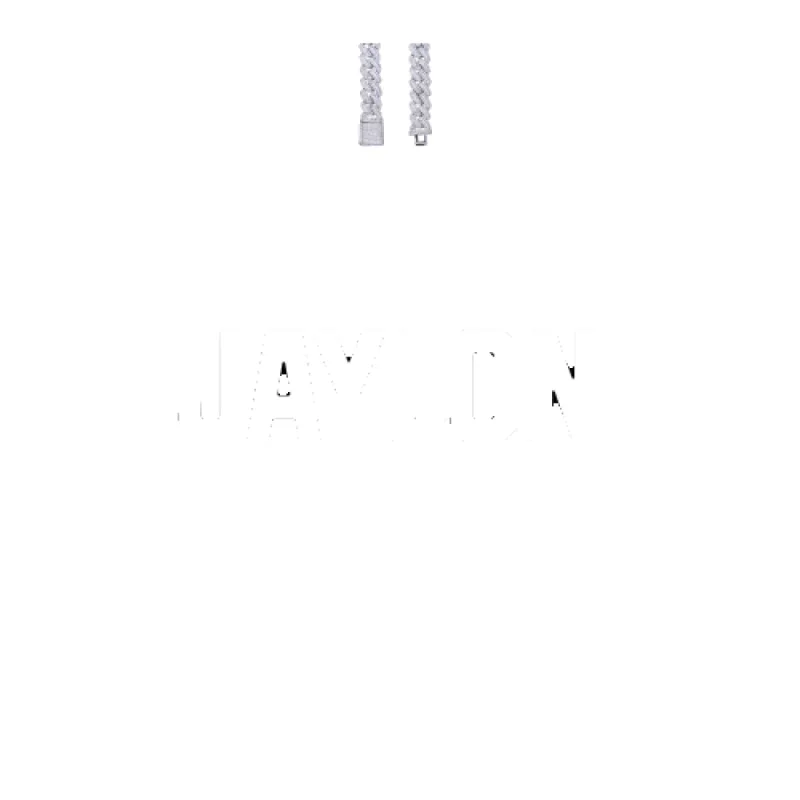 Custom Letters Baguette Two Layer Necklace made by The GUU Shop