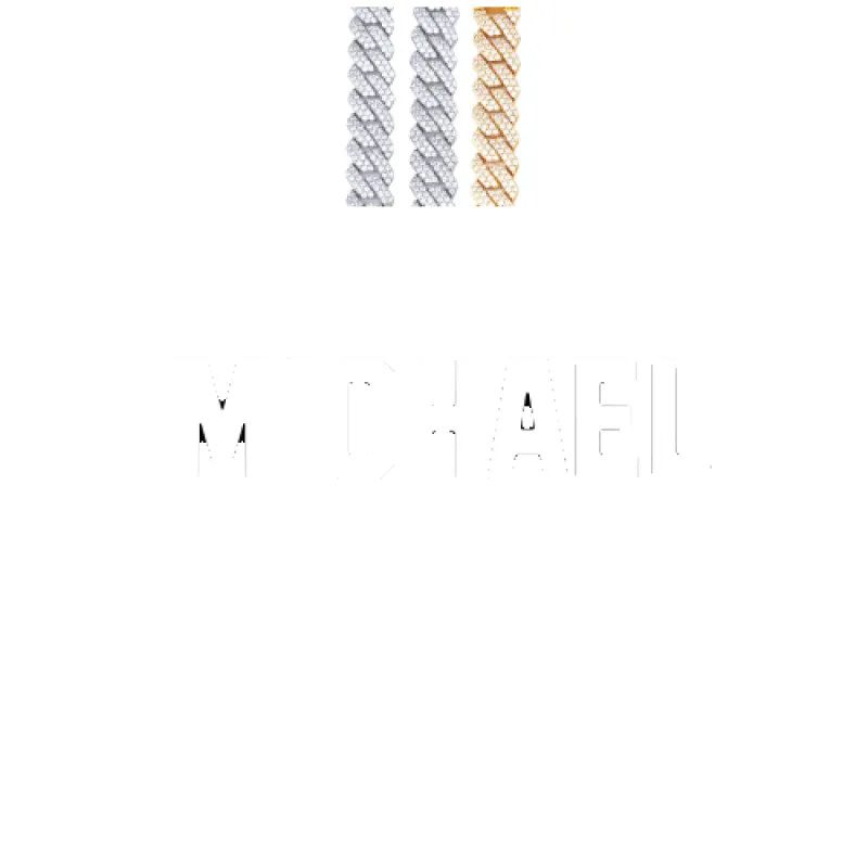 Custom Letters Baguette Two Layer Necklace made by The GUU Shop