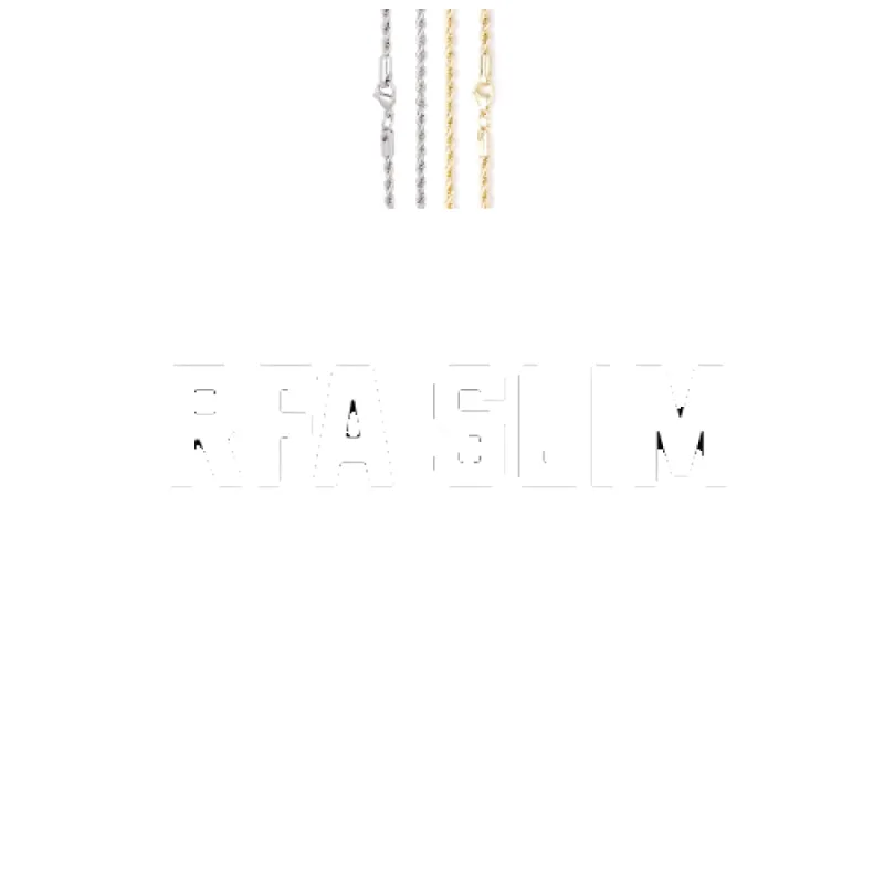 Custom Letters Baguette Two Layer Necklace sold by The GUU Shop