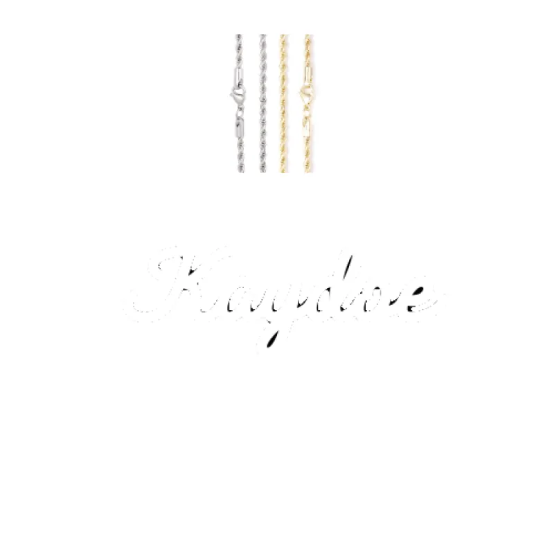 Script Custom Letter Necklace sold by The GUU Shop