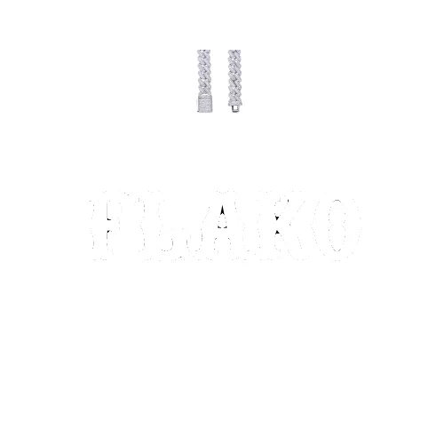 Custom Letters Freibeuter Font Necklace sold by The GUU Shop