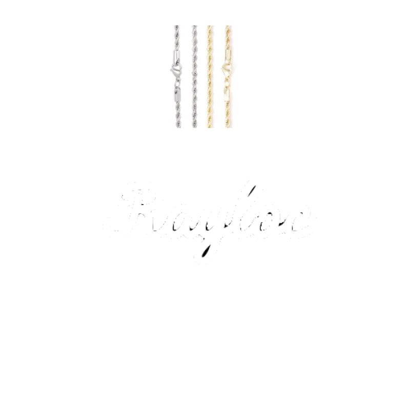 Script Custom Letter Necklace sold by The GUU Shop