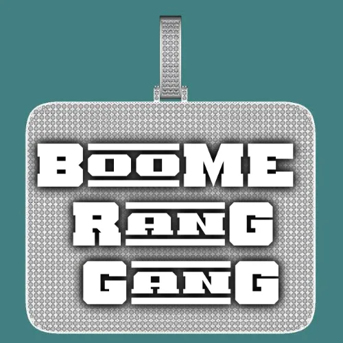 CUSTOM LETTER NECKLACE 3D BIG SQUARE sold by The GUU Shop