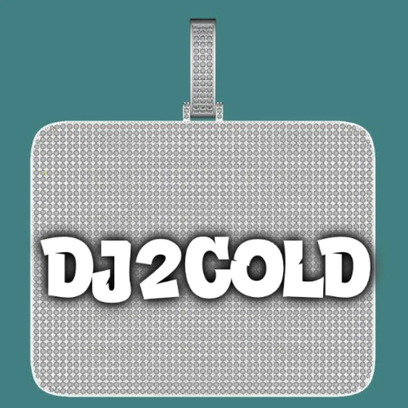 CUSTOM LETTER NECKLACE 3D BIG SQUARE sold by The GUU Shop