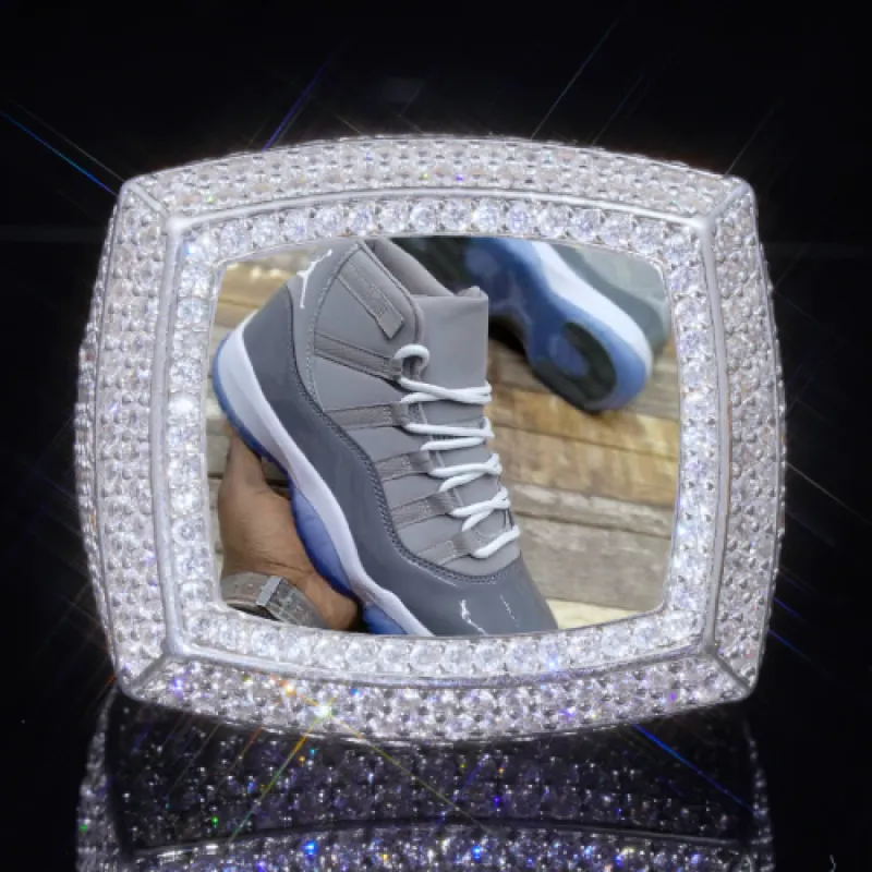 3D CUSTOM PICTURE ICED RING sold by The GUU Shop