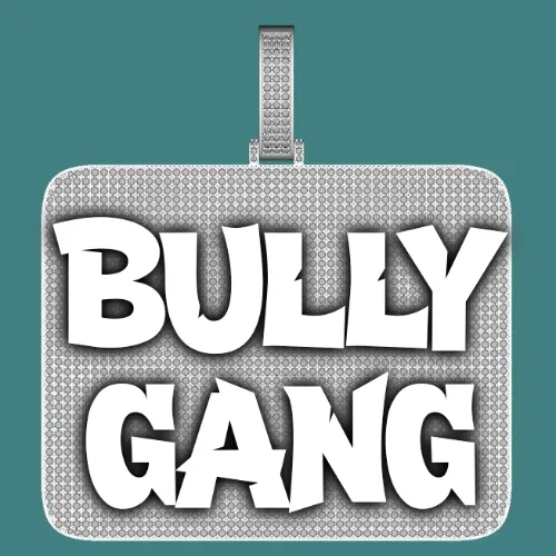 CUSTOM LETTER NECKLACE 3D BIG SQUARE sold by The GUU Shop