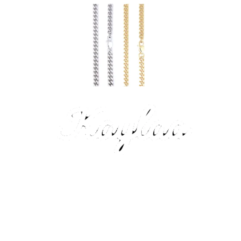 Script Custom Letter Necklace sold by The GUU Shop